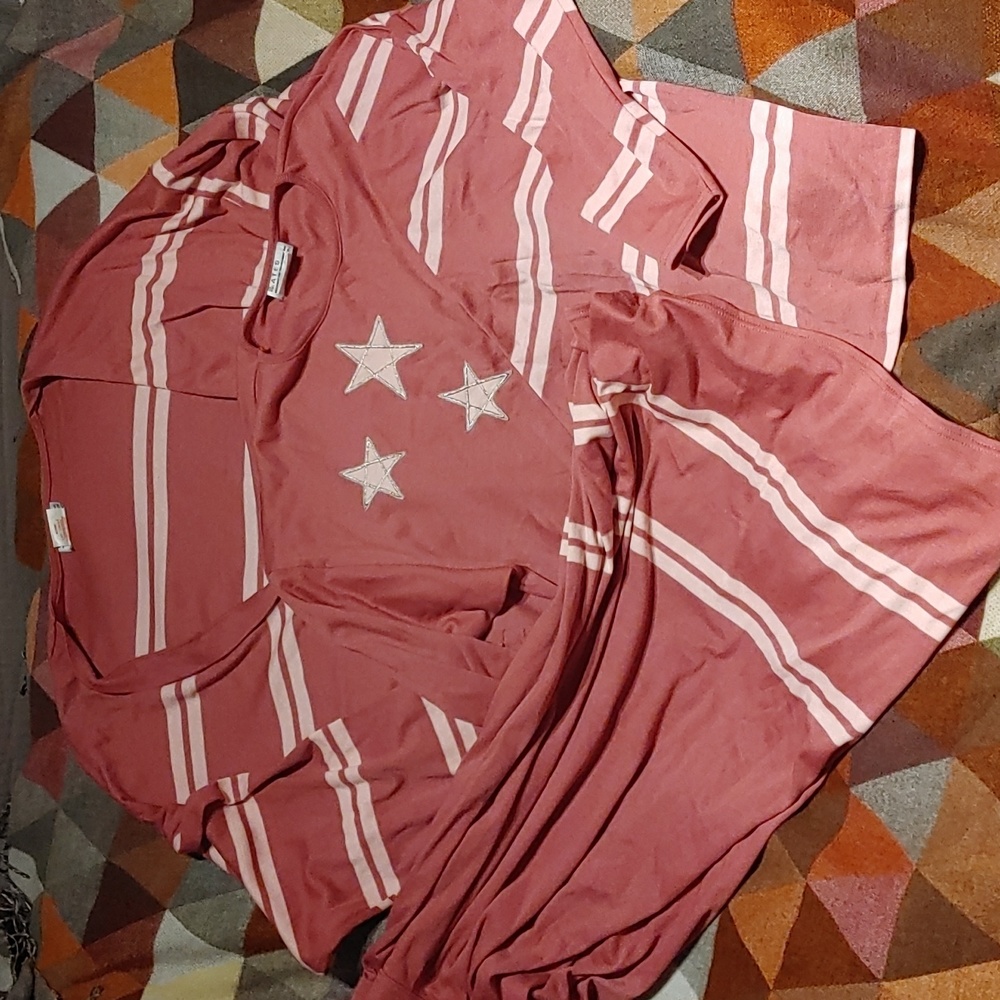 Eaton Skirt, Shirt and Cardigan Sz L
